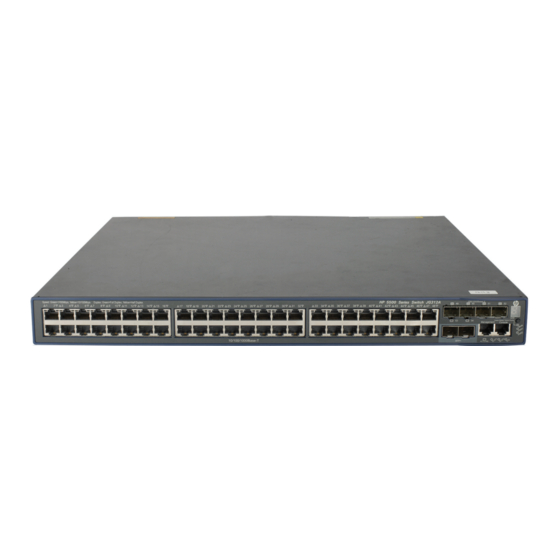 HP 3600 v2 Series Command Reference Manual