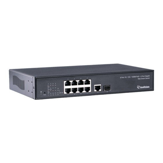 GeoVision GV-POE0811-V2 User Manual