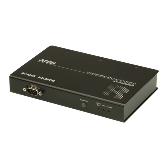 ATEN VanCryst CE820 Quick Start Manual