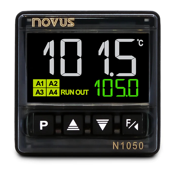 Novus N1050 Instruction Manual