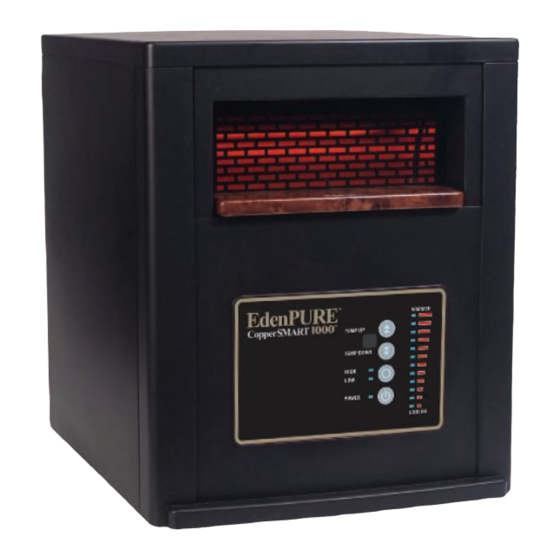 EdenPURE CopperSMART 1000 Manual