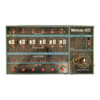 Scientific Development Corporation Minivac 601 Getting Acquainted