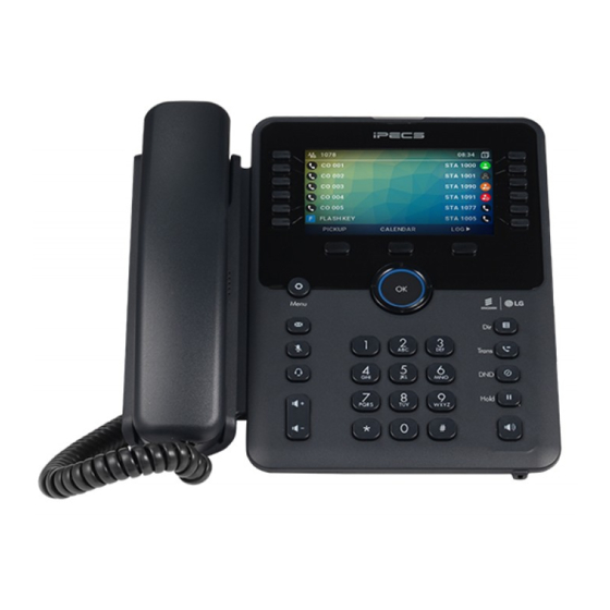 LG-Ericsson iPECS 1050i Key Features Manual
