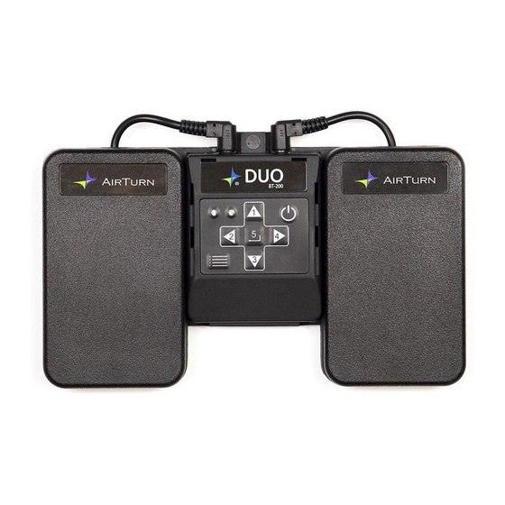 AirTurn Quad 200 Operating Manual