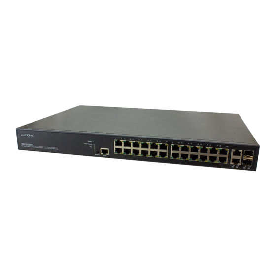 Transition Networks SM24TBT2DPA Quick Start Manual