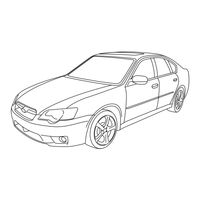 Subaru 2005 OUTBACK Station wagon Owner's Manual