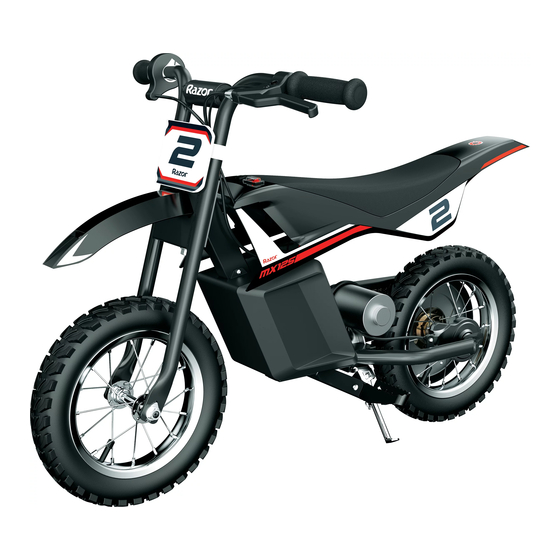 Razor Dirt Rocket MX125 Owner's Manual