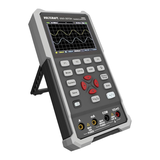 Owon DSO-2072H Quick Start Manual