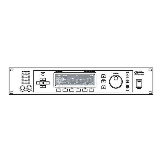 Inter-m MEQ-2000 Operating Manual
