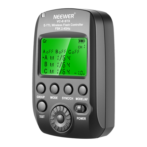 NEEWER VC-818TX User Manual