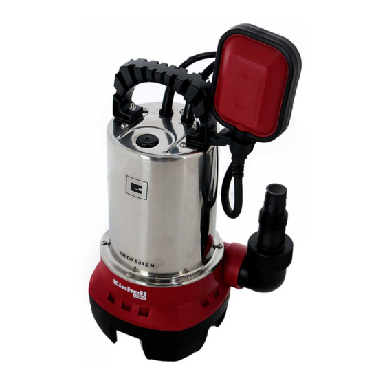 EINHELL GH-DP 6315 N Original Operating Instructions