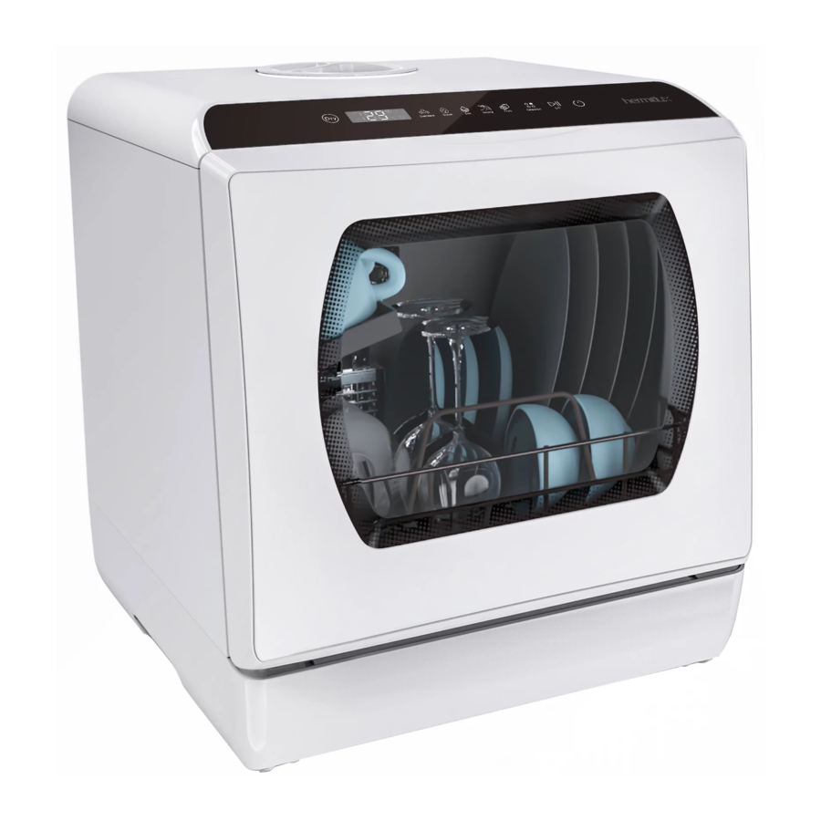 Hermitlux HMXDW03n Portable Countertop Dishwasher Manual ManualsLib