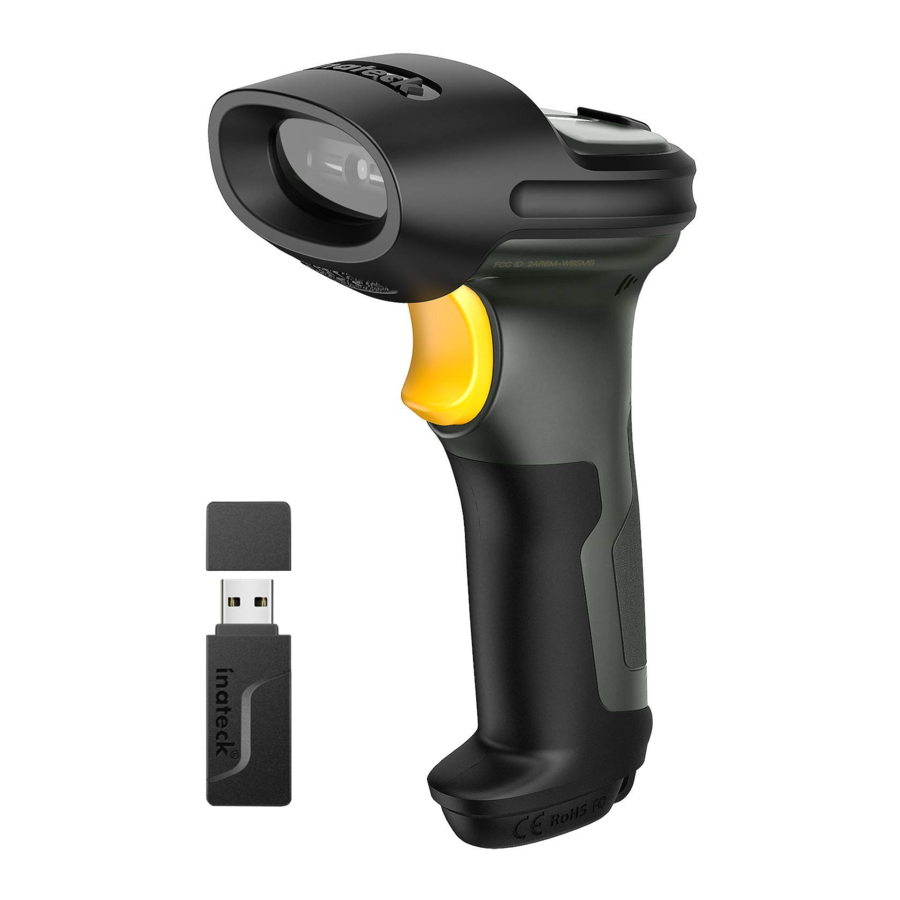 Inateck P7 Bluetooth Wireless Barcode Scanner with 100M Ultra Long