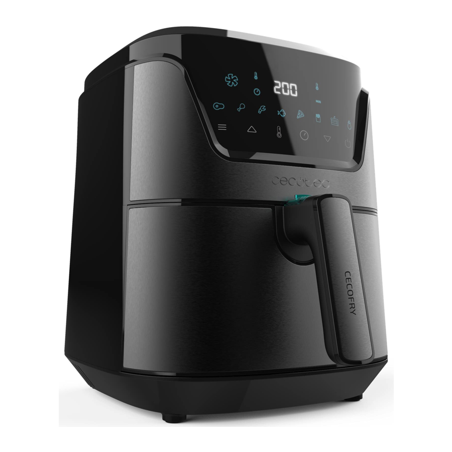 Cecotec CECOFRY ADVANCE INOX - 3.5-L Air Fryer With Stainless Steel ...