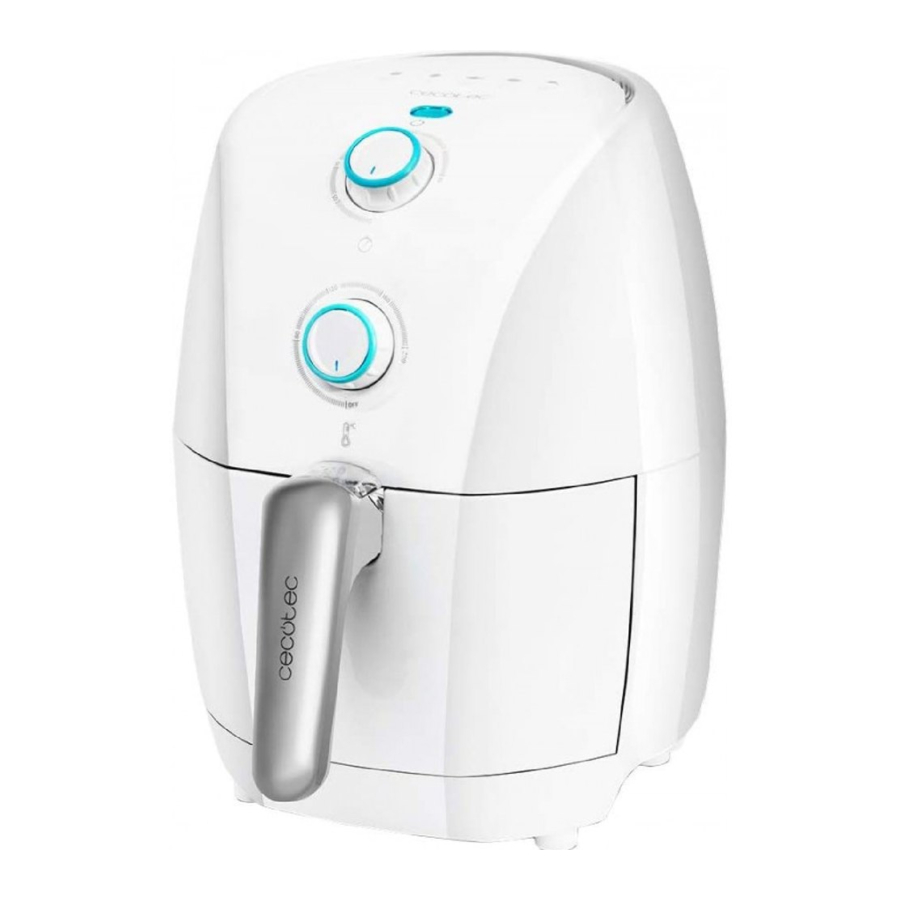 Cecotec Cecofry Rapid Compact - 1.5 L, 900 W Hot Air Fryer Manual ...