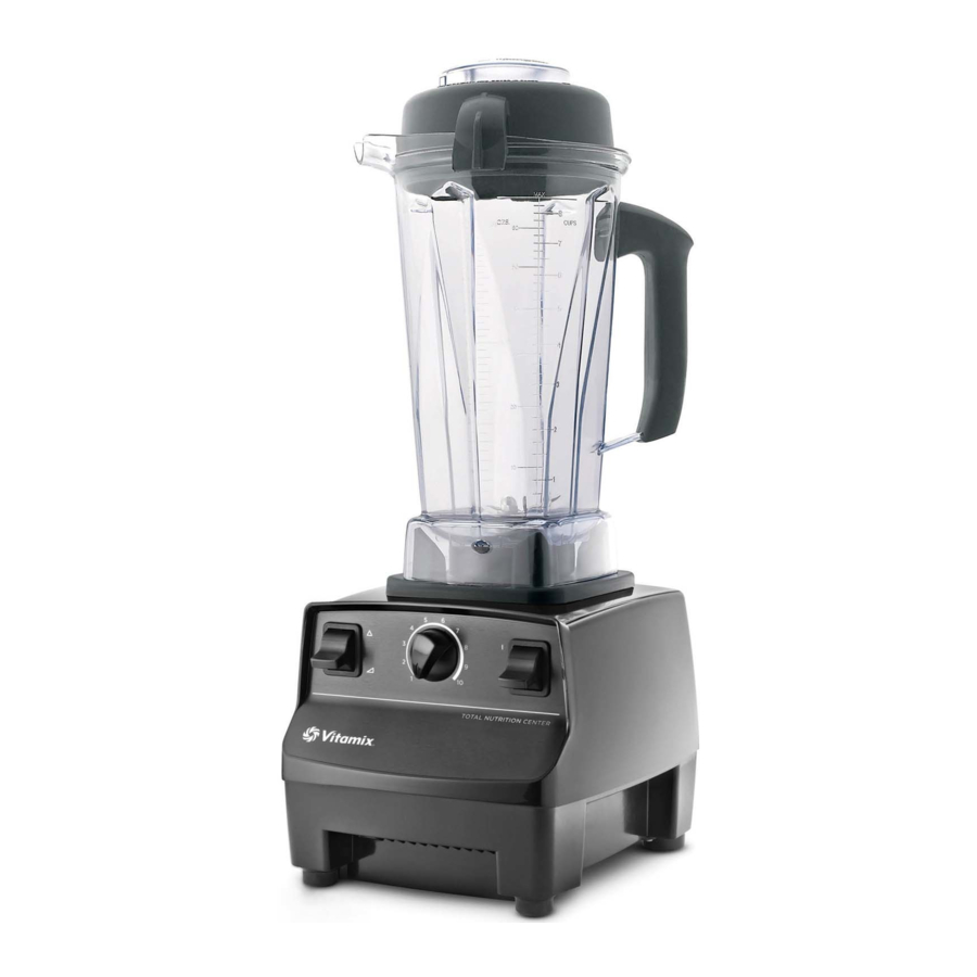 Vitamix 5200 - High-Performance Blender Manual | ManualsLib