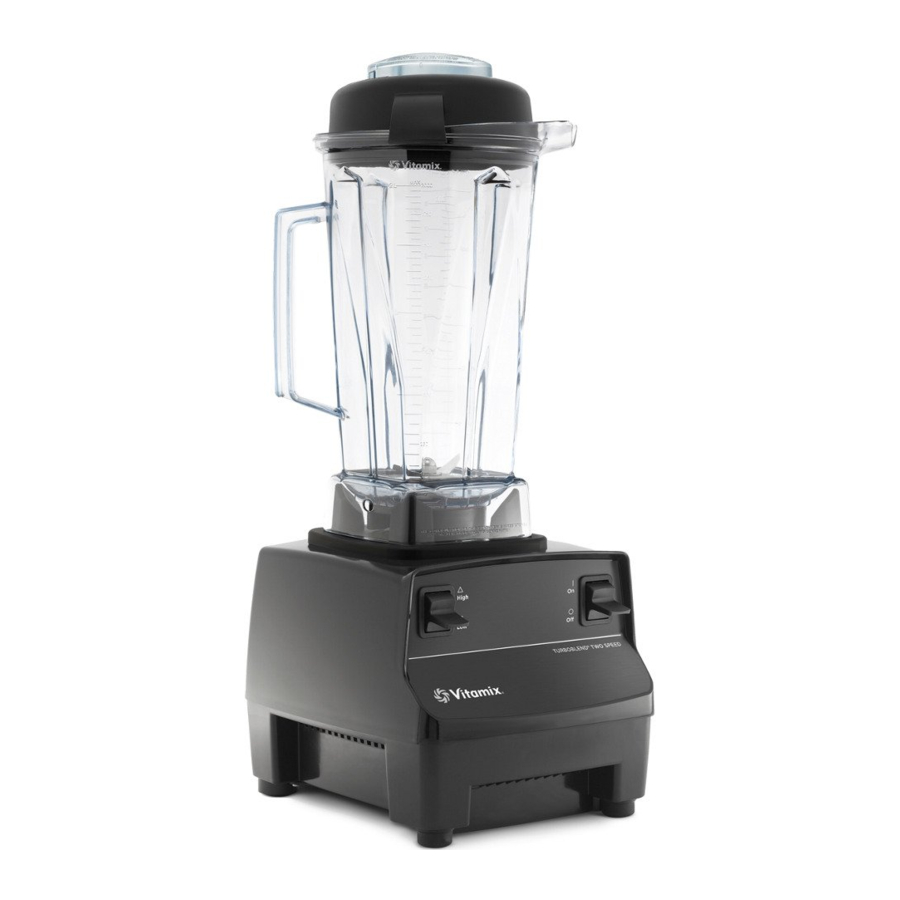 Vitamix Creations Turbo Blender Manual ManualsLib