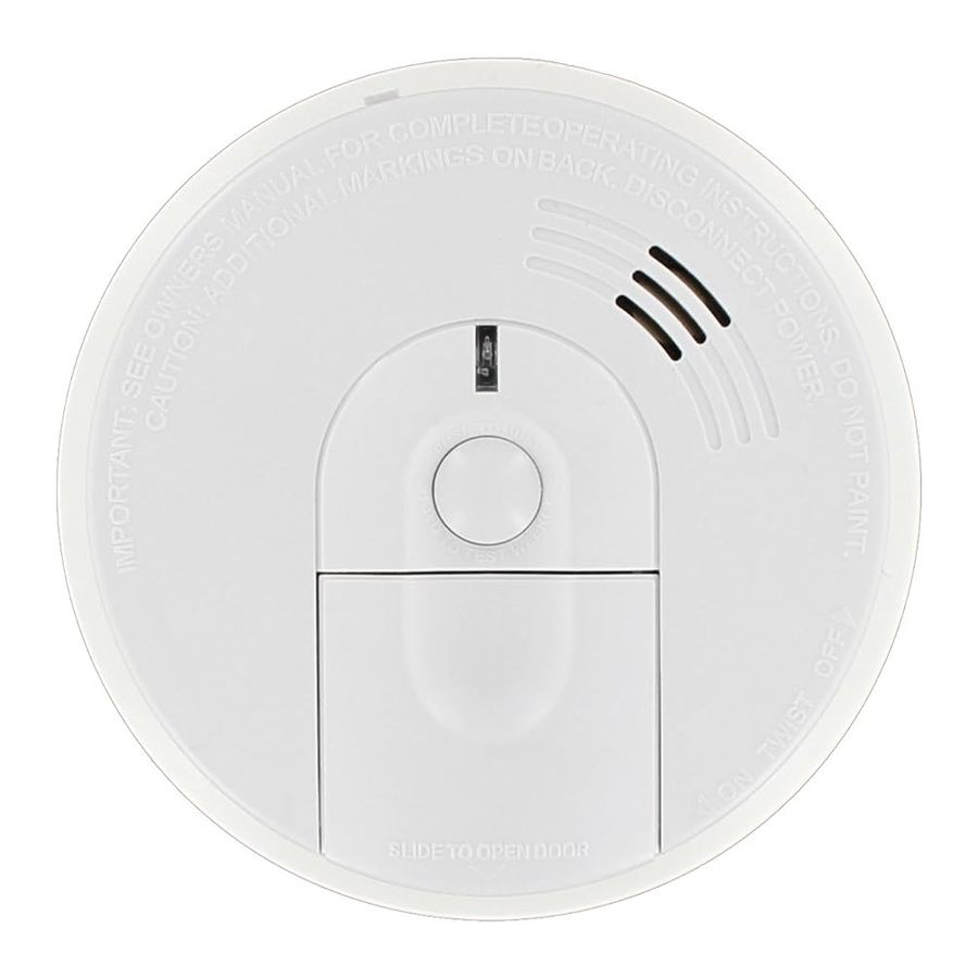 Kidde i4618AC, i4718AC, i5000AC - Smoke Alarm Series Manual | ManualsLib