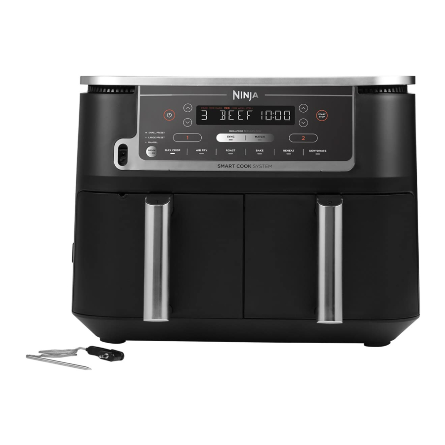 Ninja Foodi AF451UK - Air Fryer With Smart Cook System Manual | ManualsLib