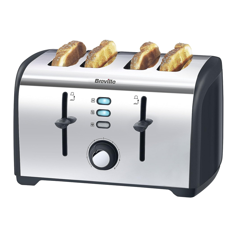 Breville VTT581 - 4 Slice Toaster Manual | ManualsLib