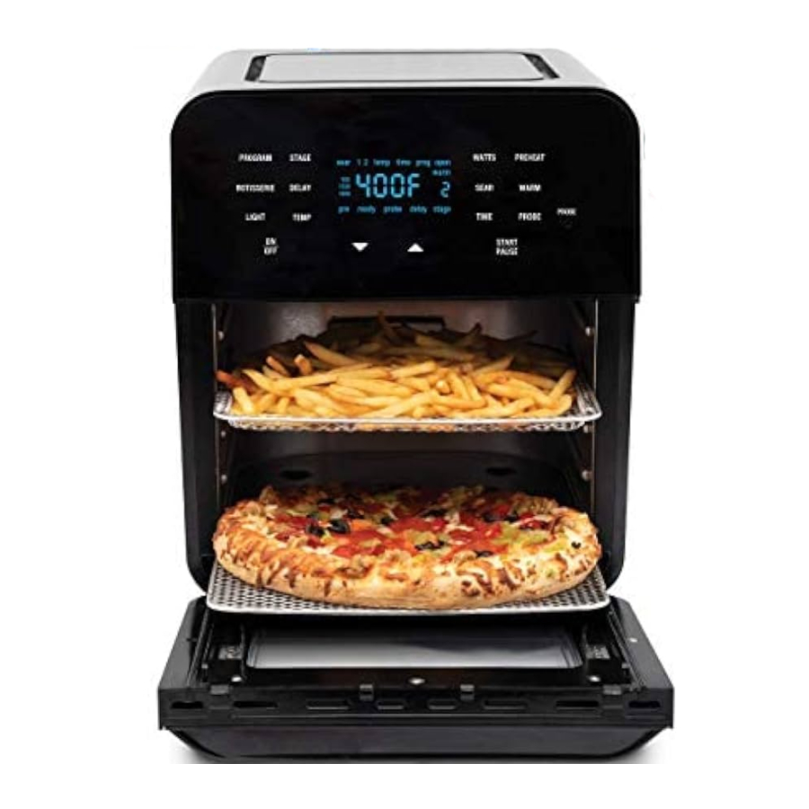 NuWave Brio 14Q - Ultimate Air Fryer Oven Manual | ManualsLib