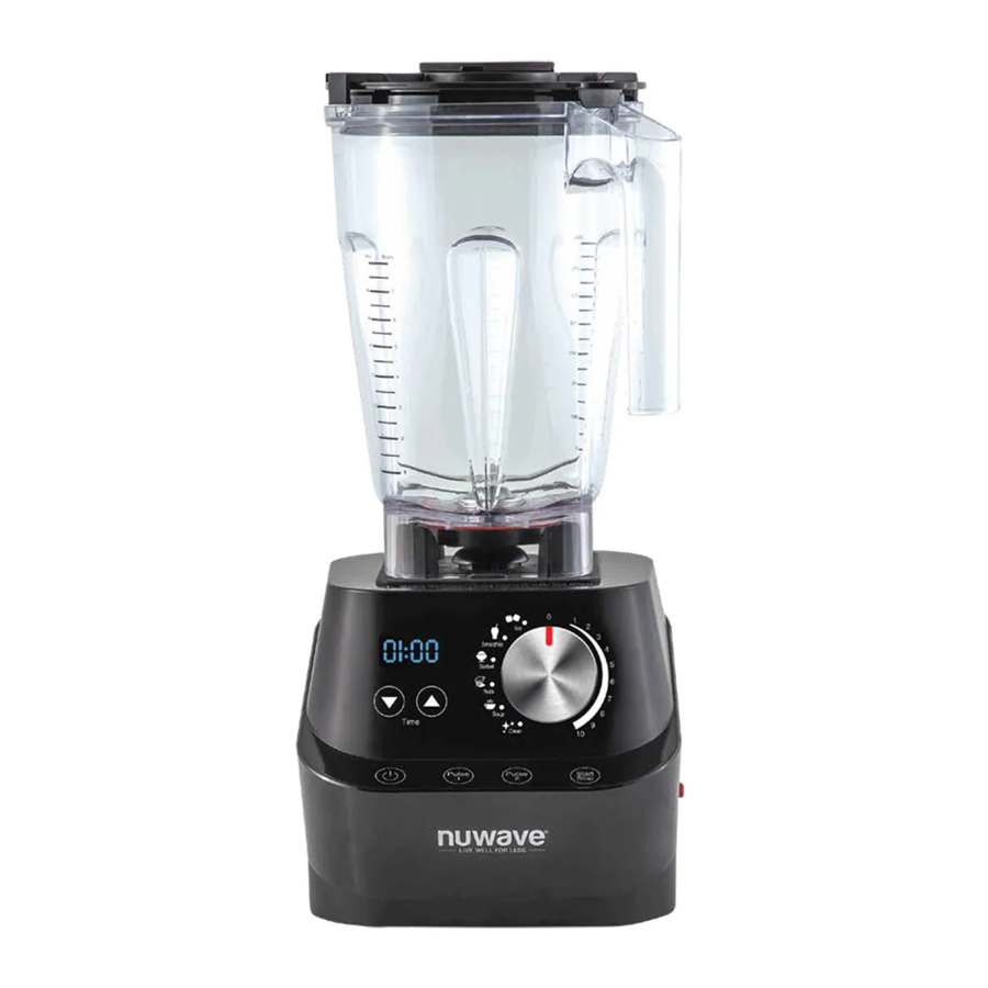 NuWave Infinity 28202 Digital Blender Manual ManualsLib