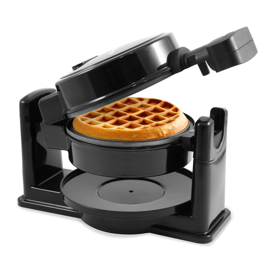 Elite Gourmet EWM460 5" Dual Flip Waffle Maker Manual ManualsLib