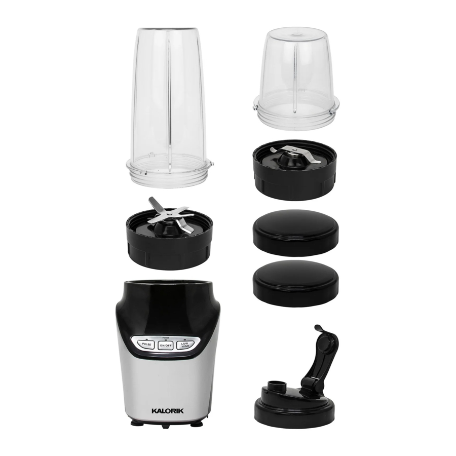 Kalorik NBL 43216 Nutrition Blender Manual ManualsLib