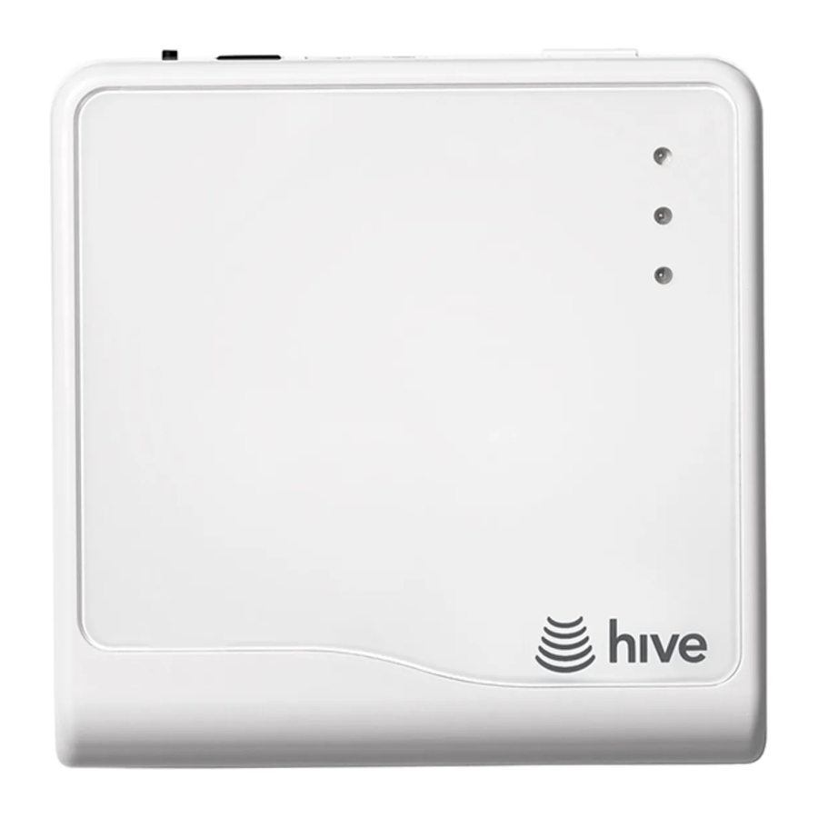 Hive Hub Home Automation User Guide ManualsLib