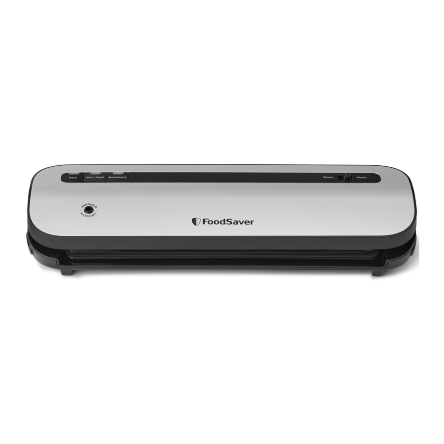 FoodSaver VS1200 Series Vacuum Sealer Manual ManualsLib