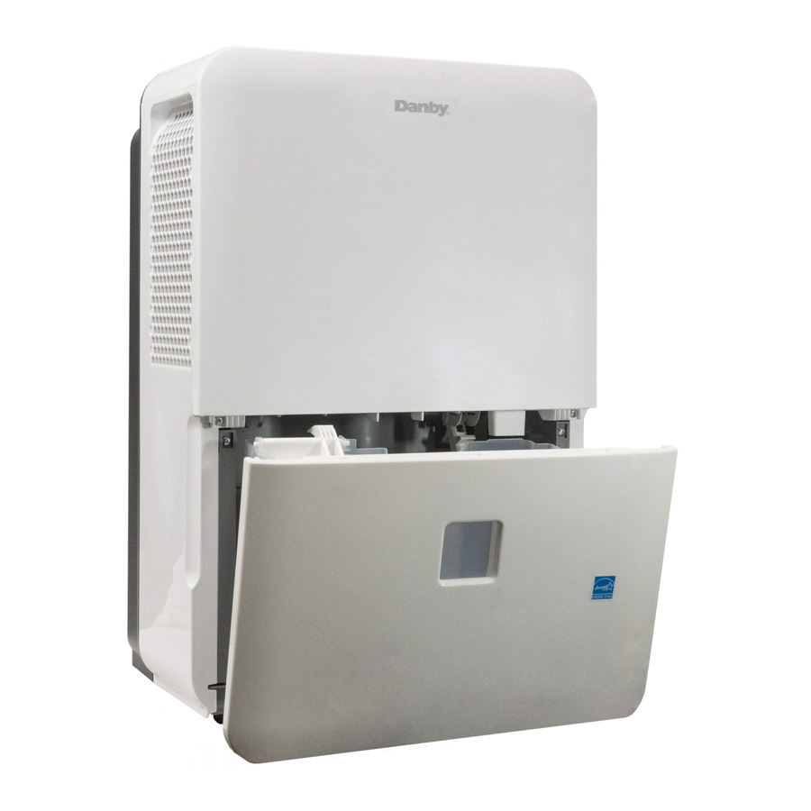 Danby DDR050BJPWDBME, DDR050BJPWDBME6 50 Pint Dehumidifier Manual
