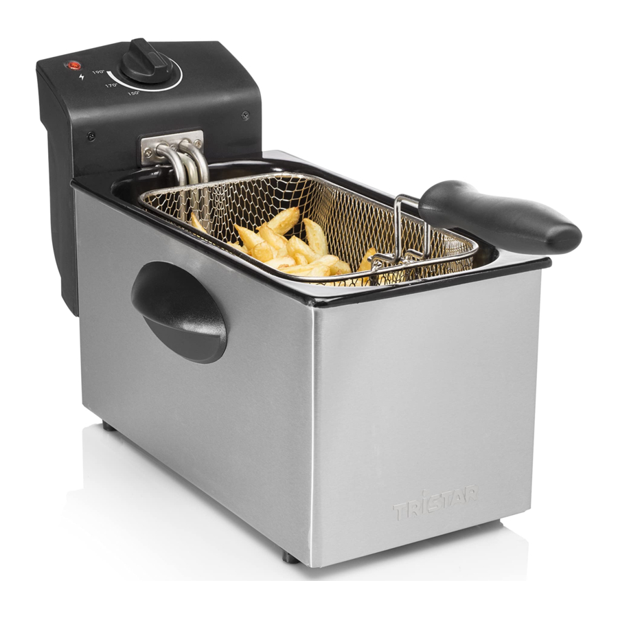 Tristar FR6935, FR6937 Deep Fryers Manual ManualsLib