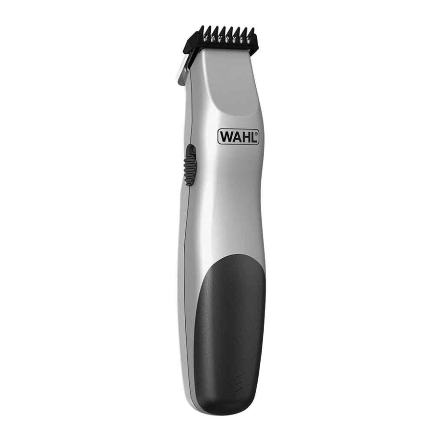 Wahl GROOMSMAN Trimmer Manual ManualsLib