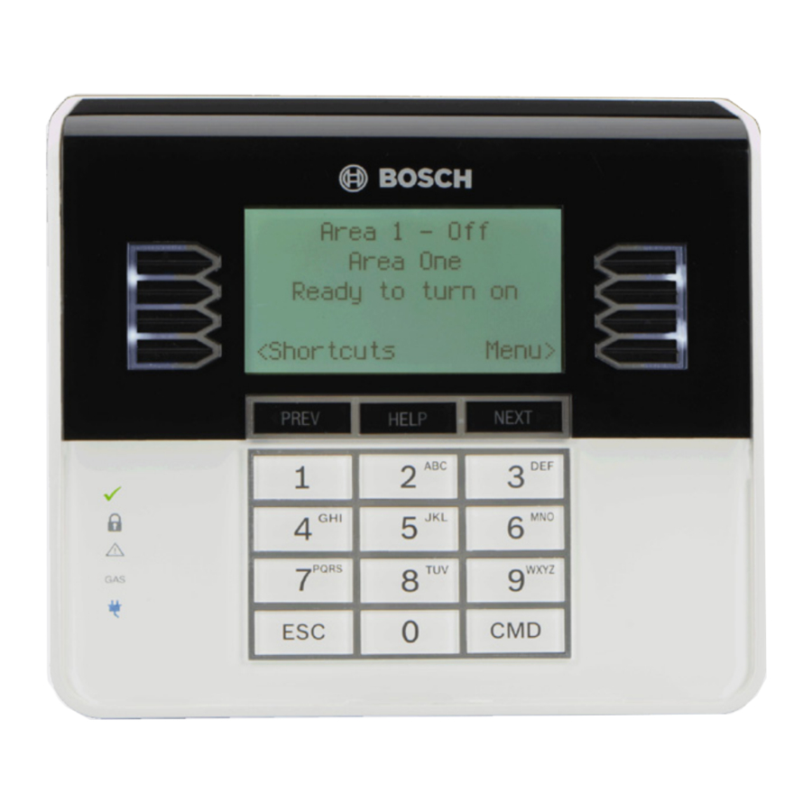 Bosch SDI2 B930 ATM Style Alphanumeric Keypad Installation