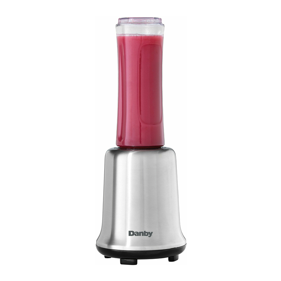 Danby DBL25C1BSSDB 600mL Smoothie Blender Manual ManualsLib