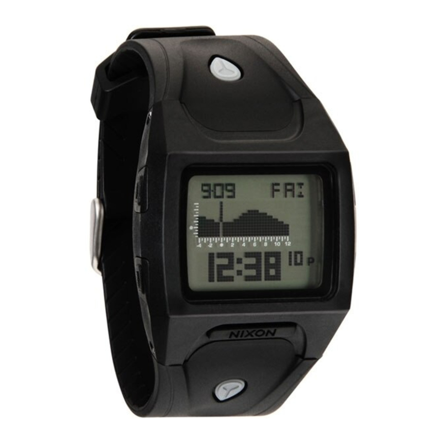 NIXON THE DUAL TIDE Watch Manual ManualsLib