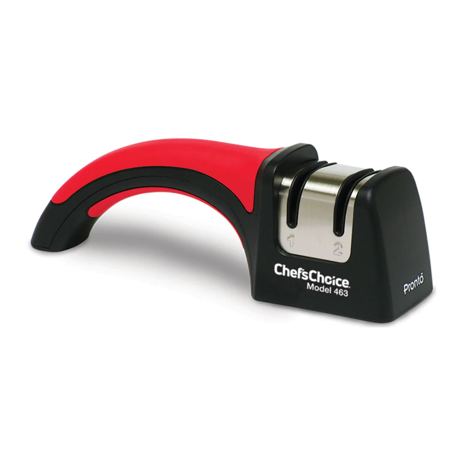 Chef's Choice Pronto Diamond Hone 463 Knife Sharpener Manual ManualsLib