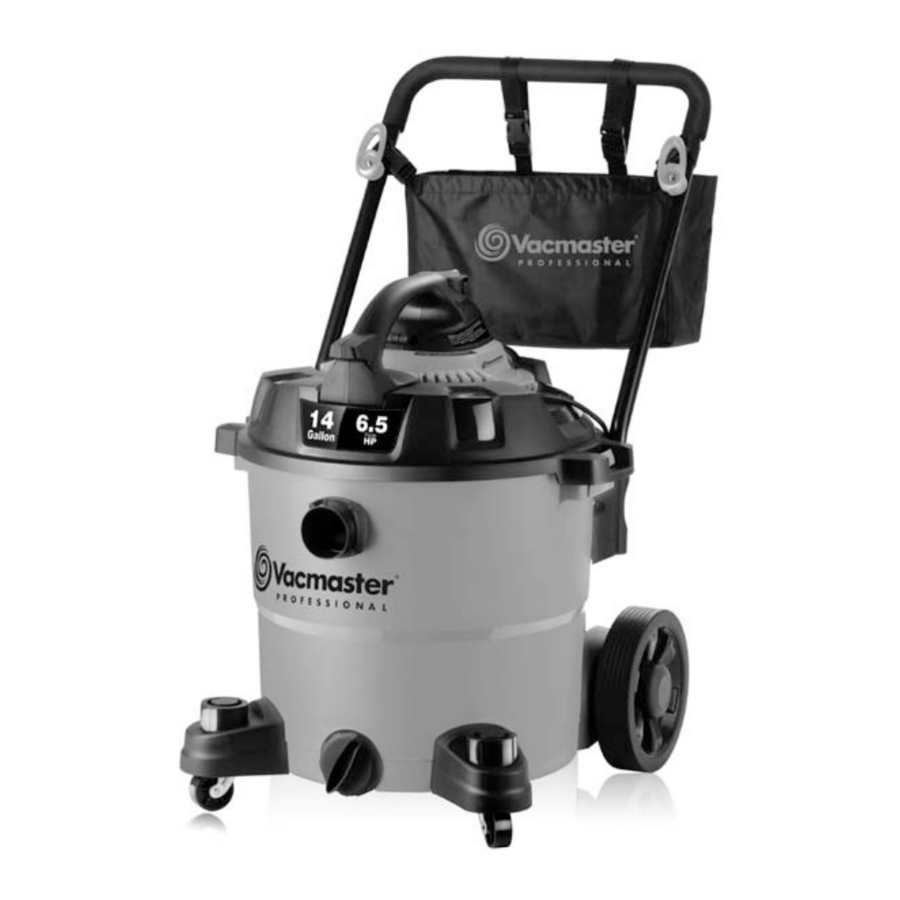 Vacmaster VBV1412P Wet/Dry Vacuum Detachable Blower Manual ManualsLib