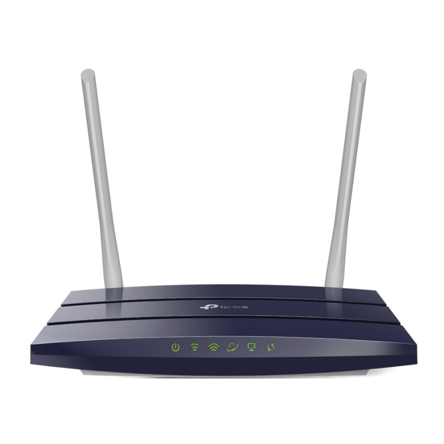TP-Link Archer A5 - Wireless Dual Band Router Manual | ManualsLib