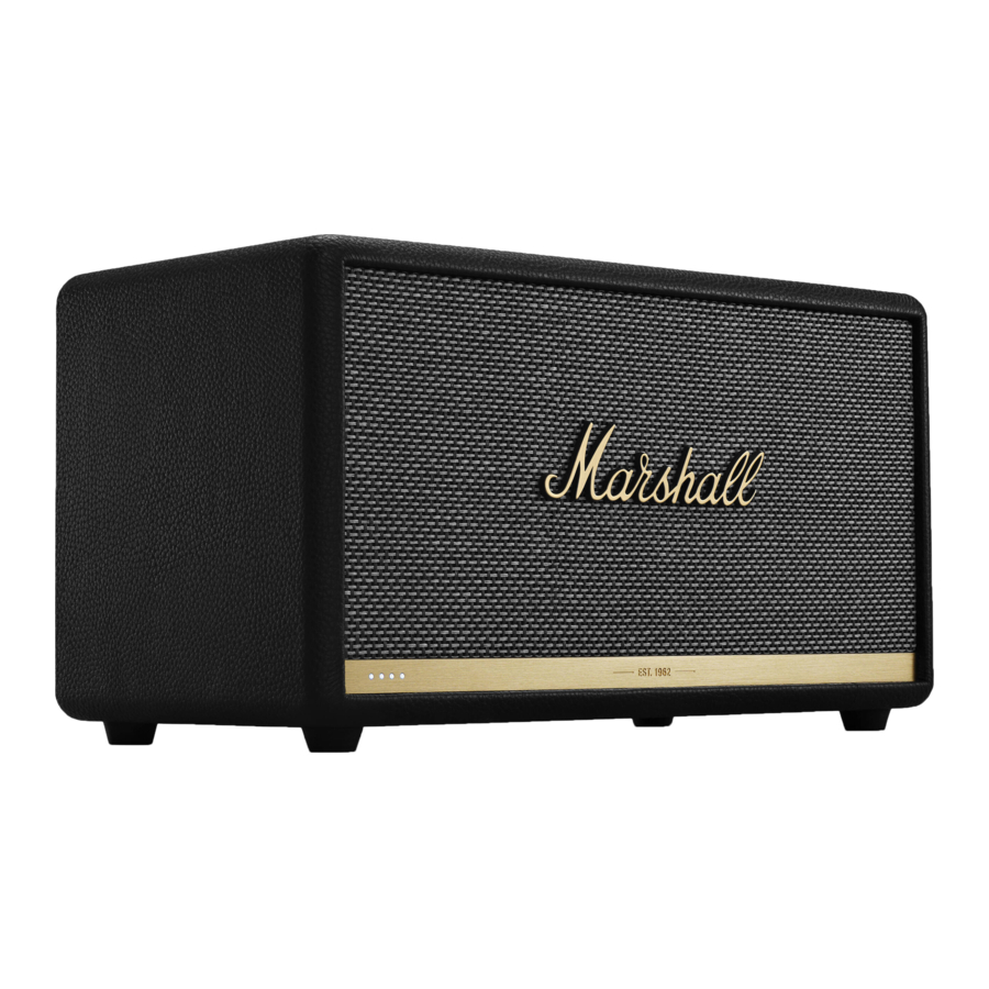 Marshall Stanmore II Voice with the Google Assistant built-in - Speaker ...