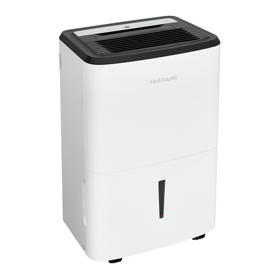 Frigidaire FFAP5033W1 - High Humidity 50 Pint Capacity Dehumidifier ...