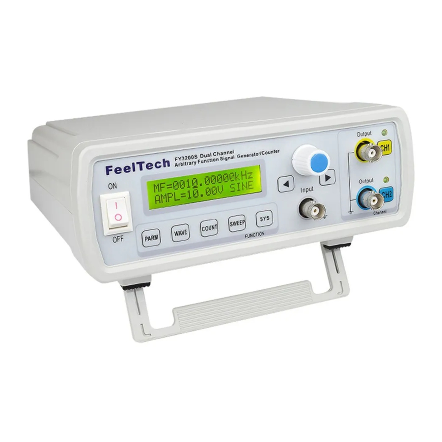 FeelTech FY3200S Series - Arbitrary / Function Waveform Generator ...