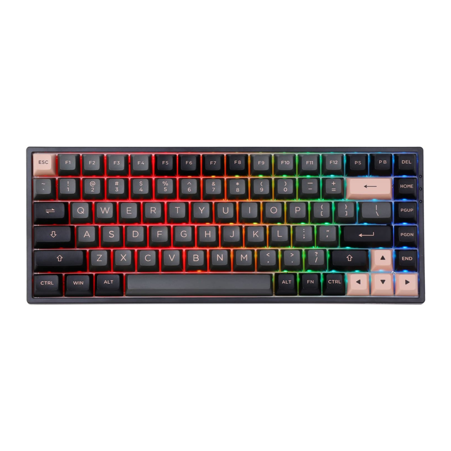 Akko 3084 BT 5.0 - Gaming Mechanical Keyboard Manual | ManualsLib