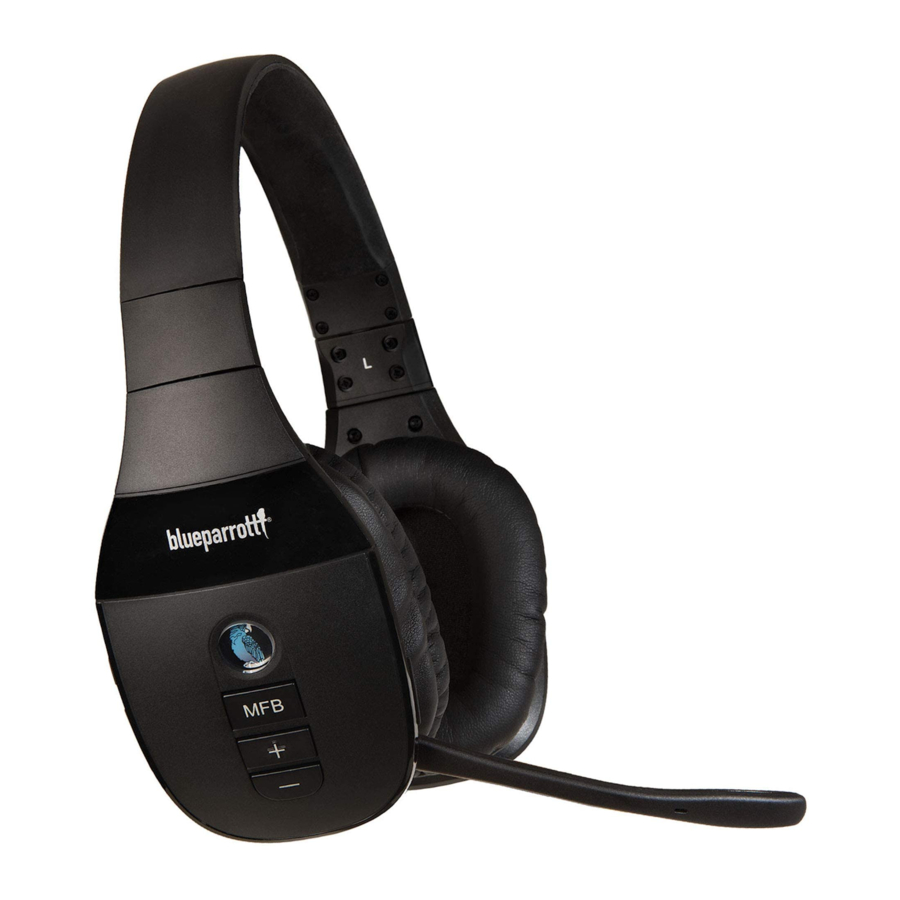 BlueParrott S450XT VoiceControlled Bluetooth Headset Manual