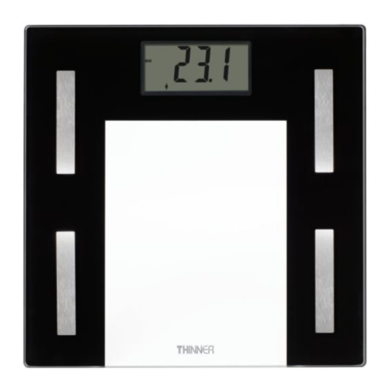 Thinner TH380 Online Tracker Scale Manual ManualsLib