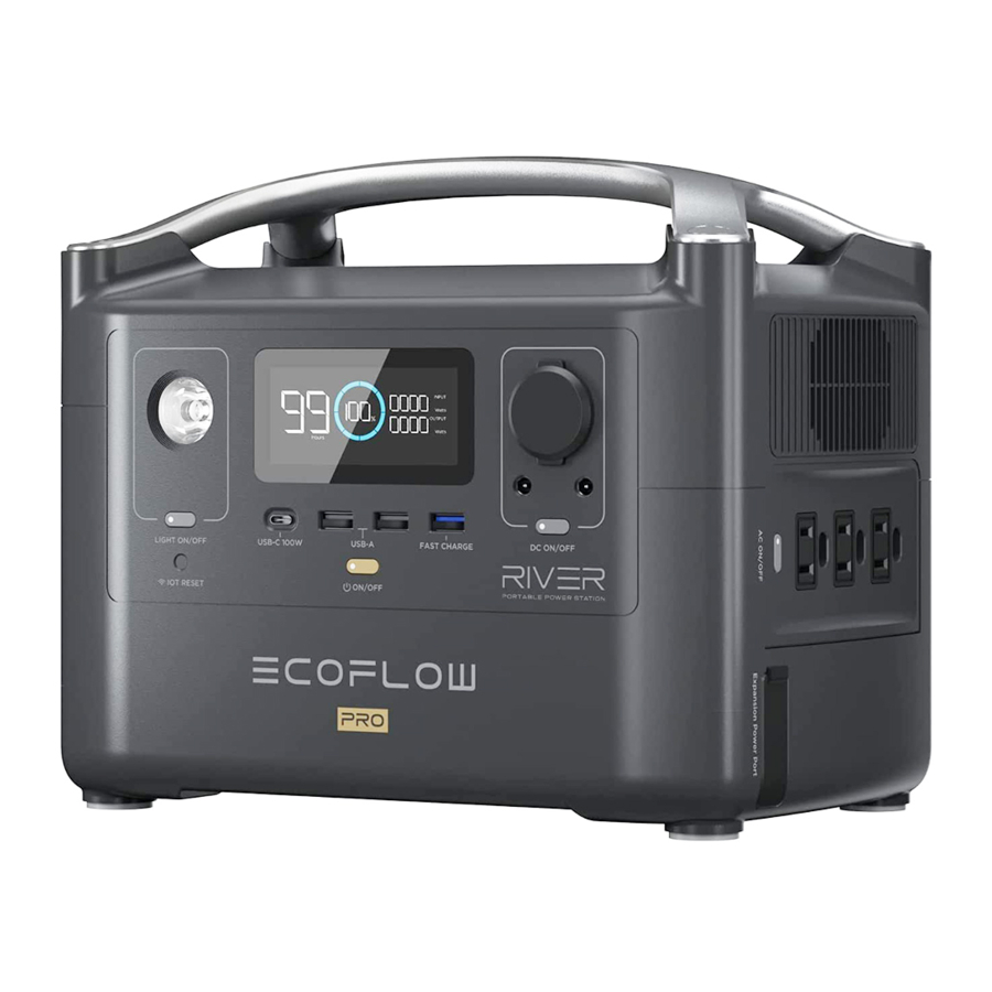 EcoFlow RIVER Pro - Manual | ManualsLib