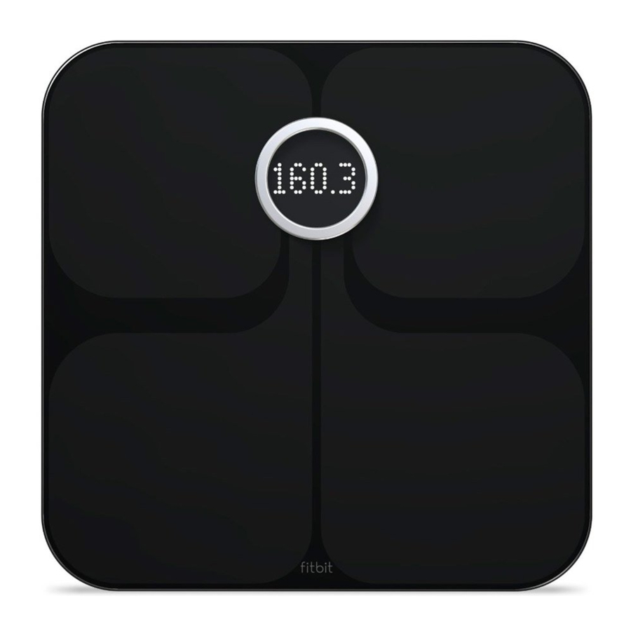 fitbit-aria-wi-fi-smart-scale-manual-manualslib