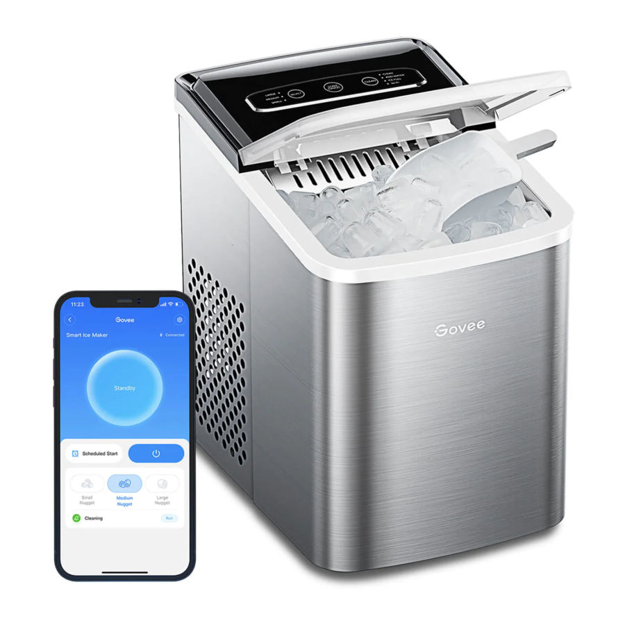 Govee H7172 Smart Countertop Ice Maker Manual ManualsLib