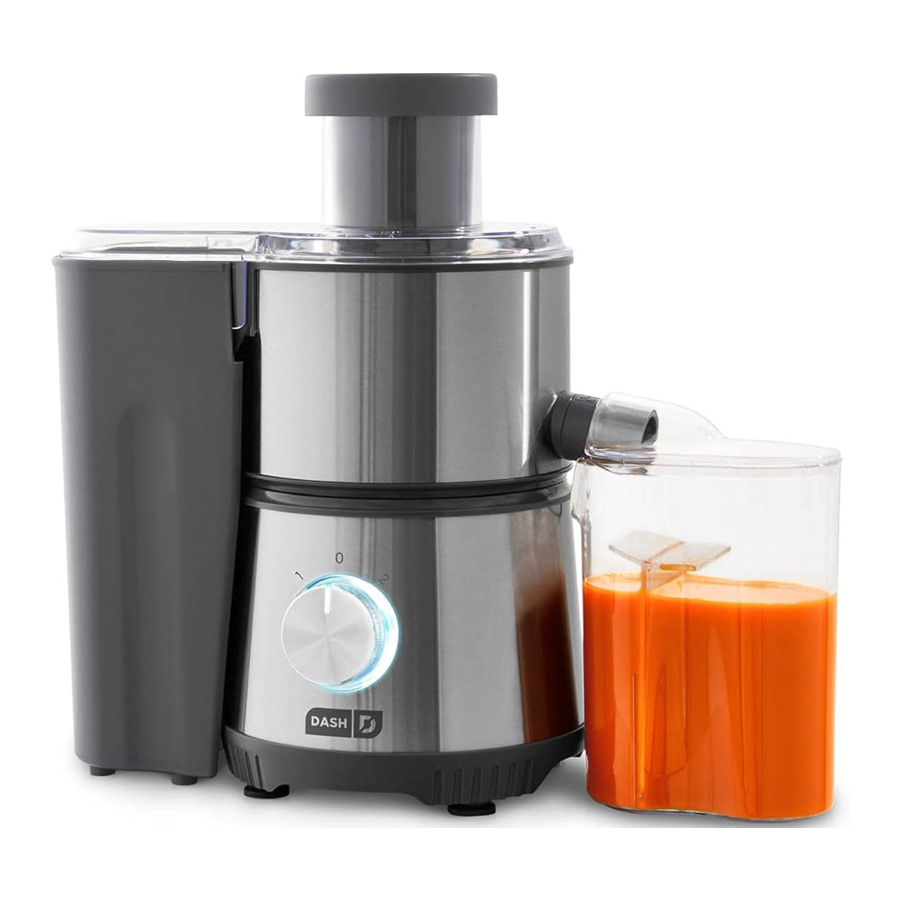 Dash DCJ100 Juicer Manual & Recipes ManualsLib