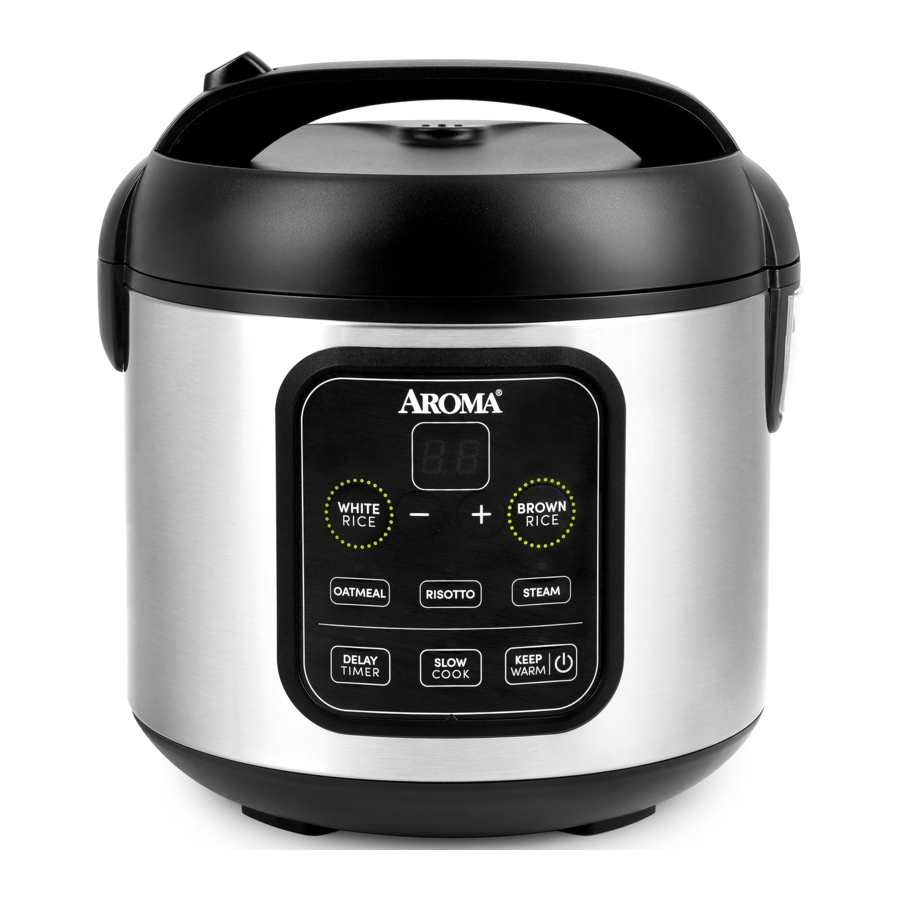 Aroma ARC-994SB - Rice & Grain Multicooker Manual | ManualsLib